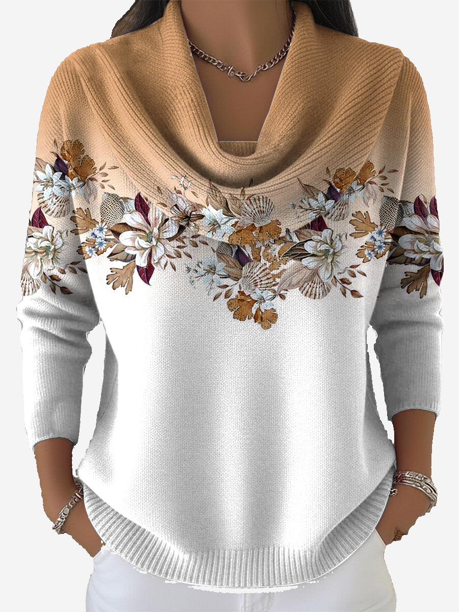 Taliah - Vintage Floral Sweater