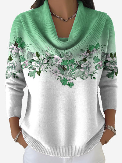 Taliah - Vintage Floral Sweater
