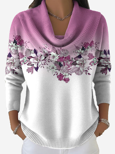 Taliah - Vintage Floral Sweater