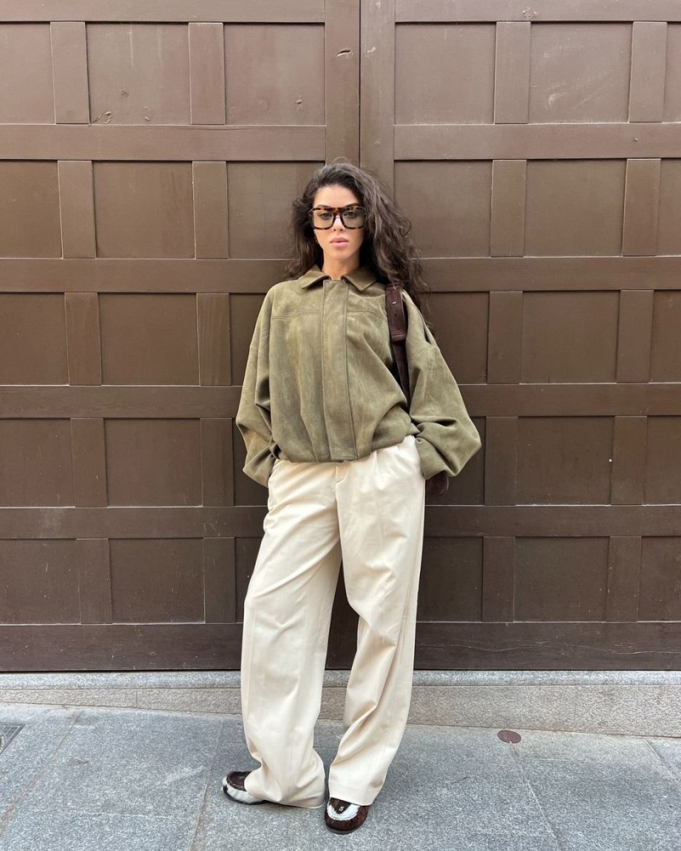 Suede Urban Bomber Jacket