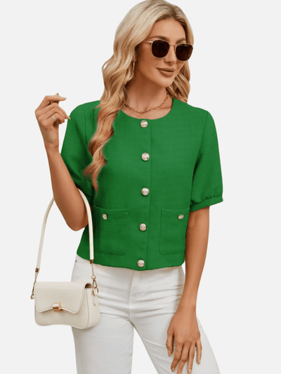 Vivienne | Cropped Blazer