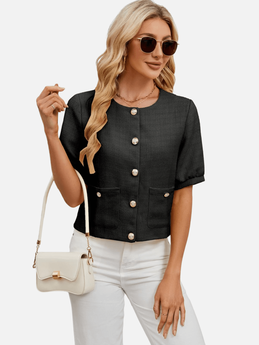 Vivienne | Cropped Blazer