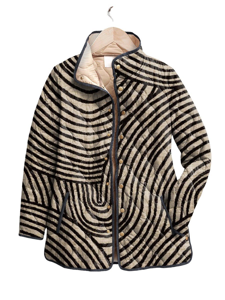 Vintage Jacket with Hand-Drawn